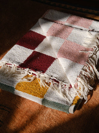 Multicolor Checker - Heavyweight Blanket