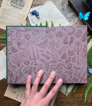 The Botanist Notebook - Gold Stamping