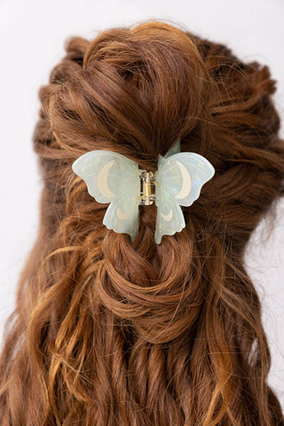 Lunar Moth Hair Claw