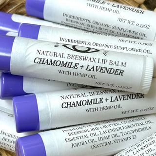 Natural Beeswax Lip Balm