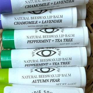 Natural Beeswax Lip Balm