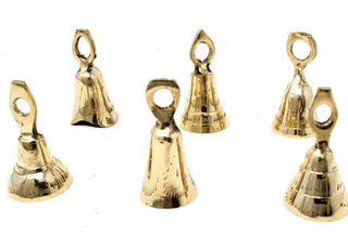 Assorted Brass Bells from India