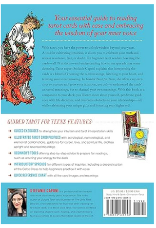 Guided Tarot for Teens: A Beginner's Guide to Card Meanings, Spreads, and Trust in Your Intuition