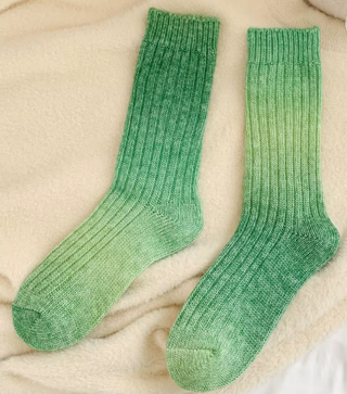 Cozy Ombre Rainbow Socks