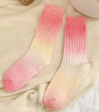 Cozy Ombre Rainbow Socks