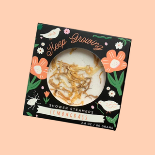 Keep Growing - Lemongrass Shower Steamer Duo
