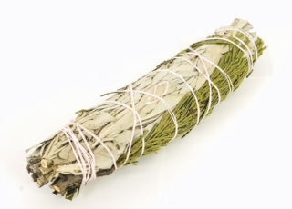 Cedar & White Sage - 4" Bundle