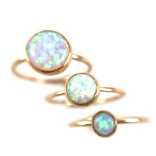 Small Opal Ring