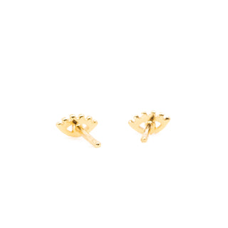 Evil Eye Stud Earring - Gold