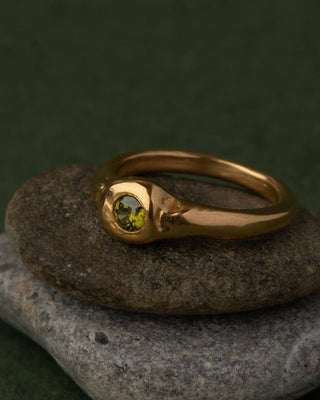 Drift Ring: 7 / Olive