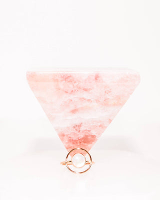 Orbit Circle Mother of Pearl Cosmic Ring - 14k Gold Filled