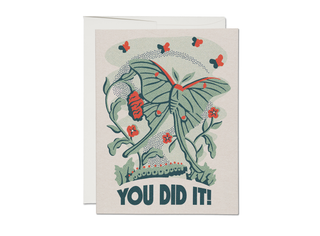 Wings Congratulations Card