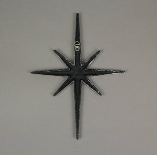 Silver Starburst Wall Hanging - Cast Iron