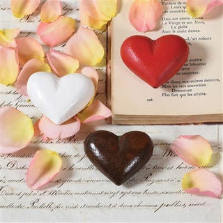 Cast Iron  Heart in Red