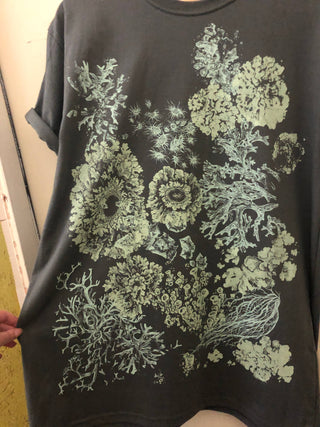Lichen Organic Cotton T shirt: Small