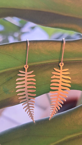 Feathery Fern Earrings
