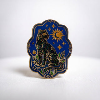 Night Panther Pin