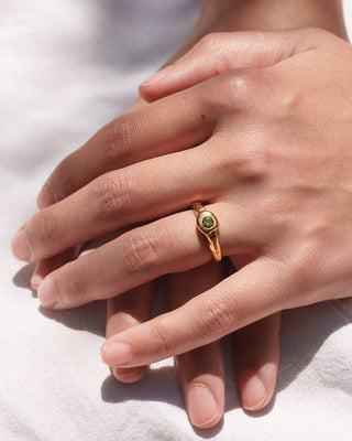 Drift Ring: 7 / Olive