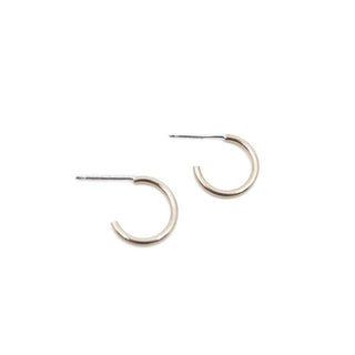Mini Hoop Earrings - Gold