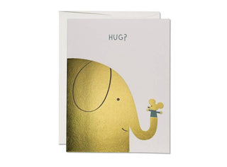 Elephant Hugs Encouragement Card