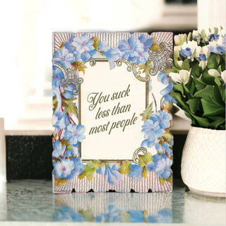You Suck Less Than Most People Friendship Card