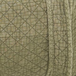 Soft Cotton Quilted Tote Bag: Taupe / 14"x12"