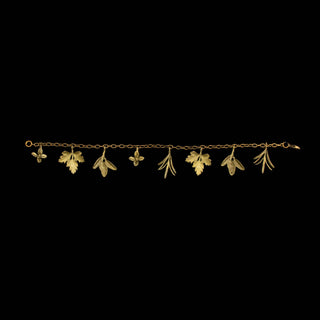 Petite Herb Charm Bracelet by Michael Michaud