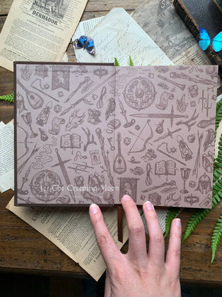 The Wanderer Dot Grid Notebook in Silver