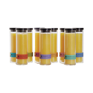 Candle Refills – Beeswax Aromatherapy – Sanctuary Glass: Beeswax (100% Pure Beeswax)