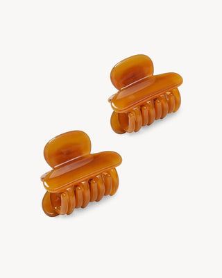 Twin Heirloom Claws in Cognac