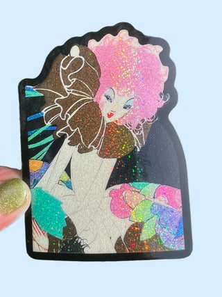 Pink Fairy Sticker - 3 Inch