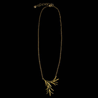 Dainty Rosemary Pendant 16" Adj.