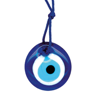 Evil Eye Round Glass Ornament