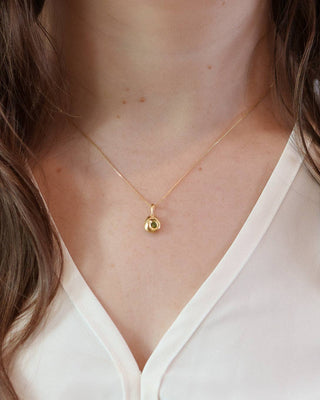 Pebble Necklace: Clear