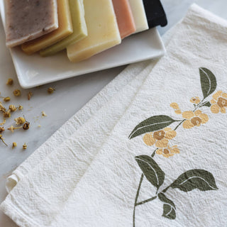 June & December | Herbal Tea Garden Napkins - Set of 4