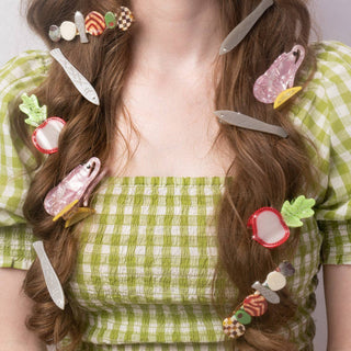 Sardine Fish Hair Clip Set