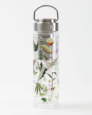 Glass Tea Infuser Bottle - Medicinal Botany