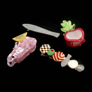 Sardine Fish Hair Clip Set