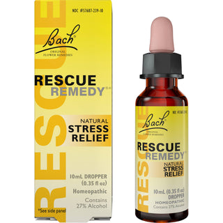 RESCUE & Bach Original Flower Remedies - Bach Rescue Remedy Natural Stress Relief Dropper: 10mL