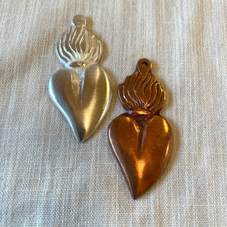 Copper Heart Milagro, Exvoto