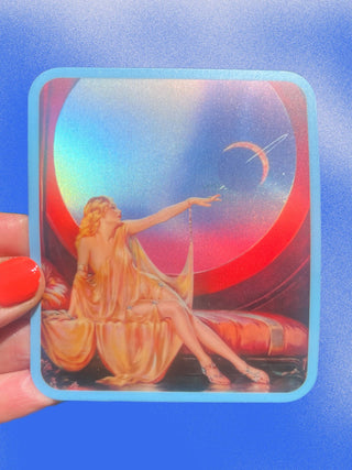 Sci-Fi Space Fantasy Sticker - 3 Inch