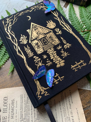 The Grimoire Lined Notebook in Silver