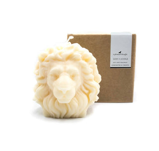 Lion Pillar Candle