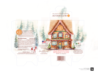 Old Fashioned Holiday Buds Candy - Gift Box