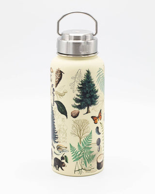 32oz Steel Insulated Bottle - Woodland Forest