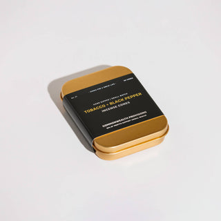 Tobacco + Black Pepper - Incense Cones