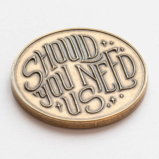 Labyrinth | Should You Need Us Bronze Friendship Token