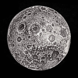 Full Moon Silver Coin