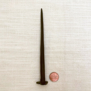 Handforged Lg Heart Nail