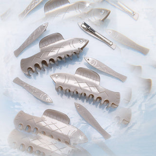 Herring Fish Acetate Hair Claw